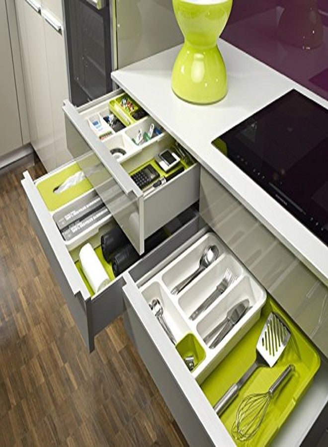 MURTISIDDH Cutlery Tray Expandable Drawer Organizer Multipurpose Kitchen, Stationary, First Aid Storage - Image 3